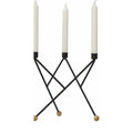 Andersen Furniture North Star Candlestick, Black, Large