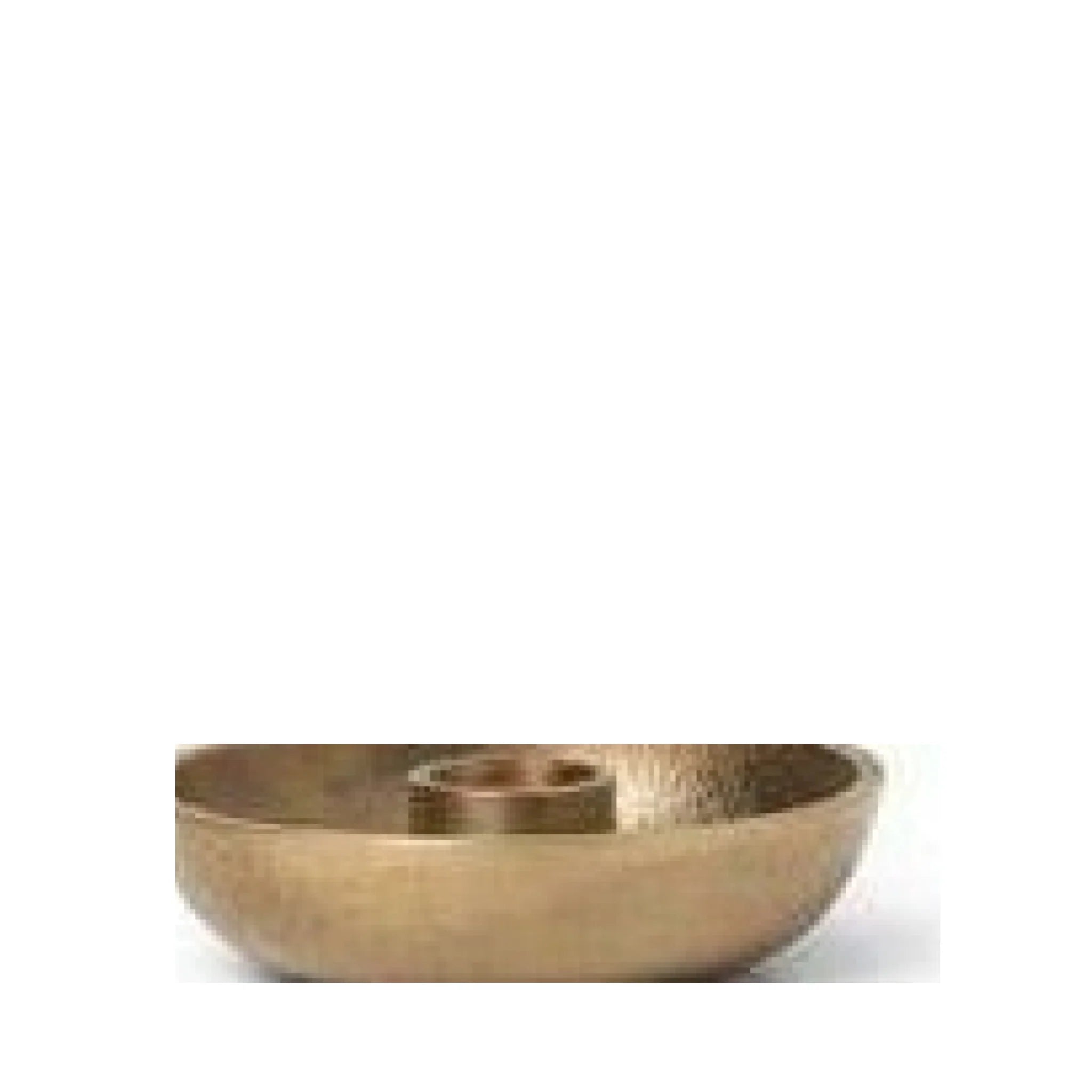 Ferm Living Bowl Candlestick Single, Brass