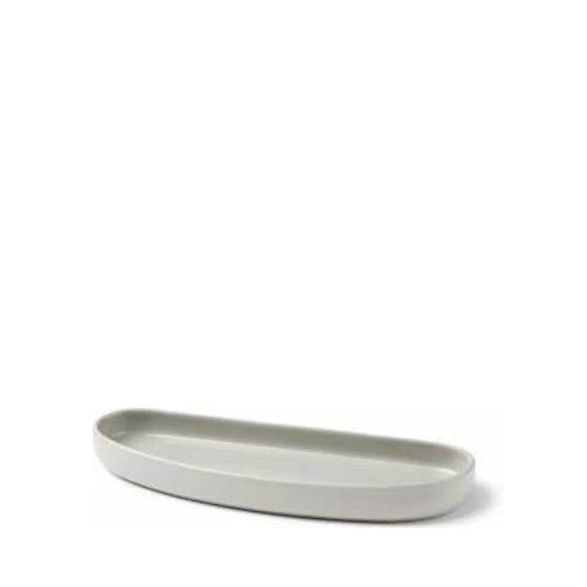 Gejst GALET 24cm Ceramic Bowl - Grey Matte Exterior, Glazed Interior