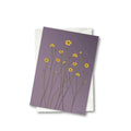 Vissevasse Buttercup Greeting Card 15 X21 Cm, Purple