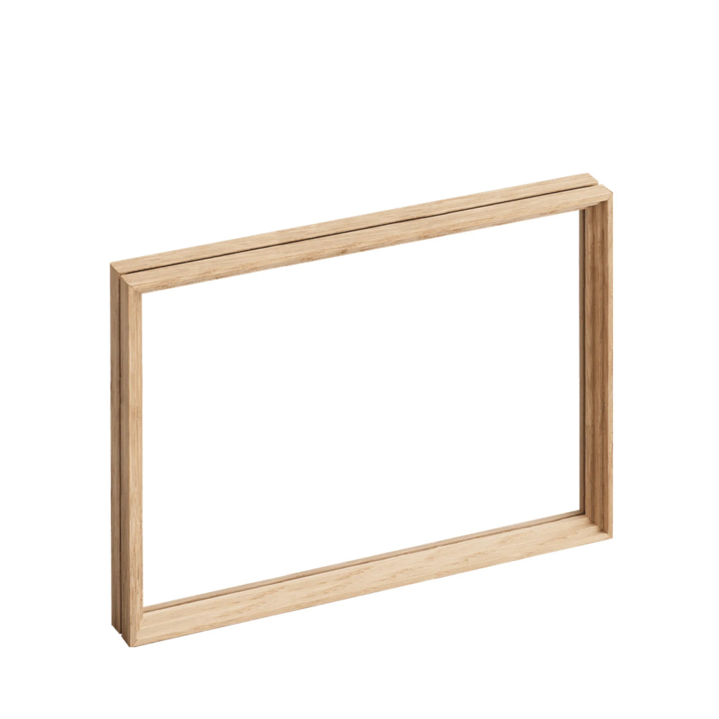 Moebe A4 Oak Frame: Stylish Acrylic & Oak Design, Made in Europe