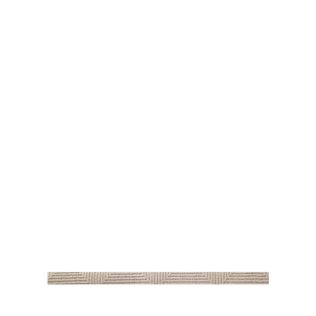 FDB Møbler Kirkeby Beige Bath Mat - 100% Organic Cotton, Eco-Friendly Design
