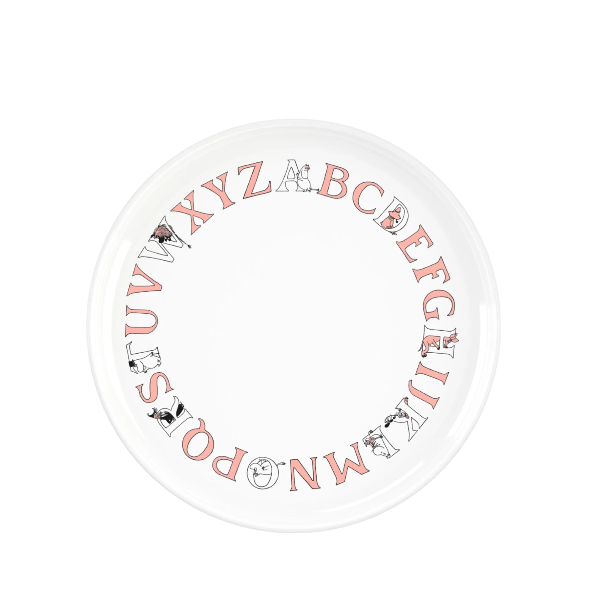 Rig Tig Moomin Abc Plate, Moomin Salmon