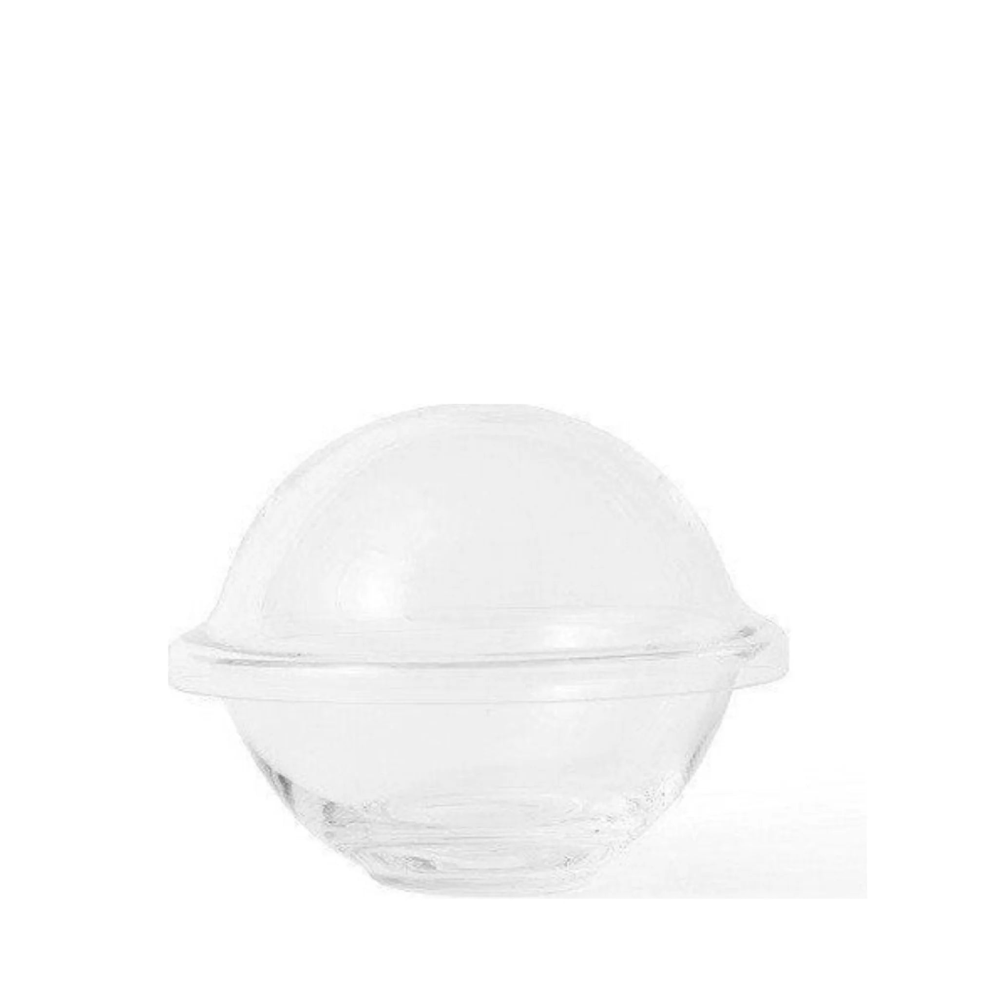 Lyngby Rhombe Chapeau Bowl With Lid, Clear, Small