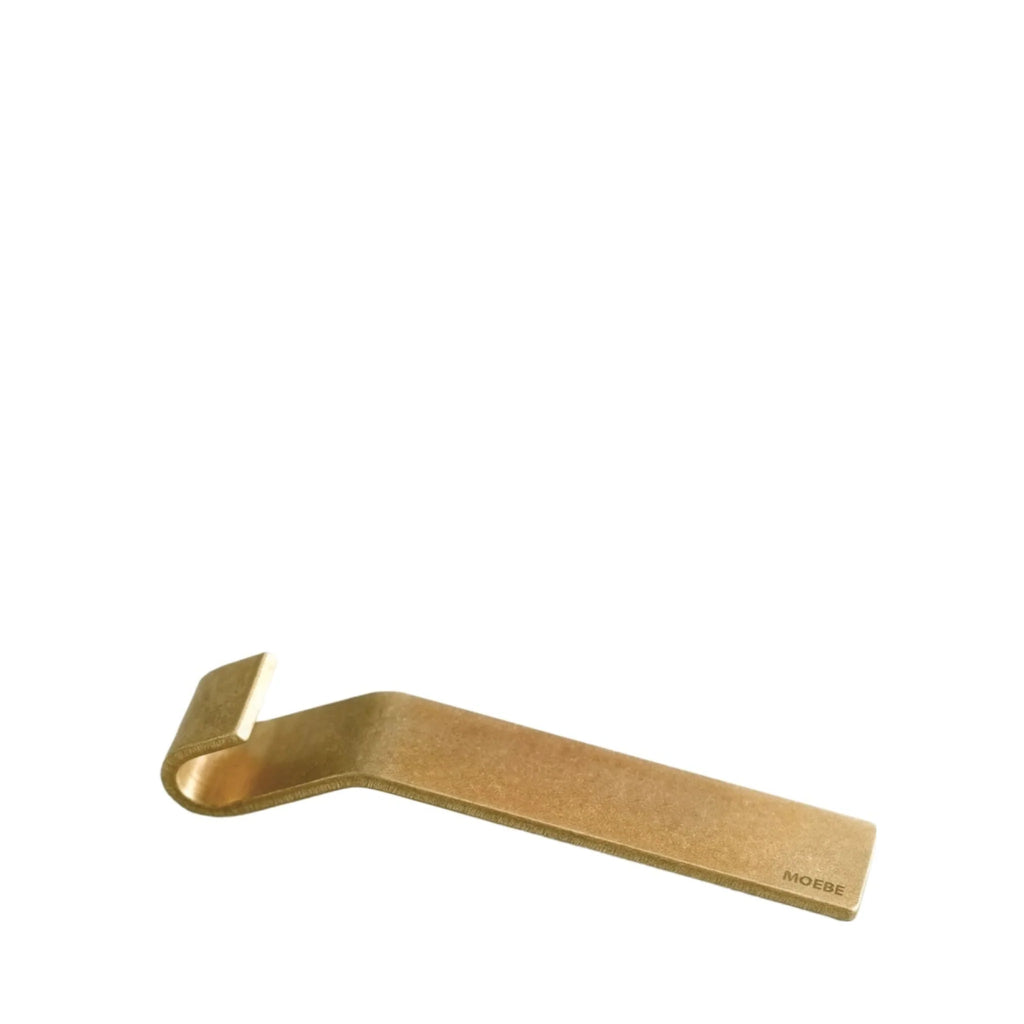 Elegant Moebe Brass Bottle Opener - Danish Design, Stainless Steel Option