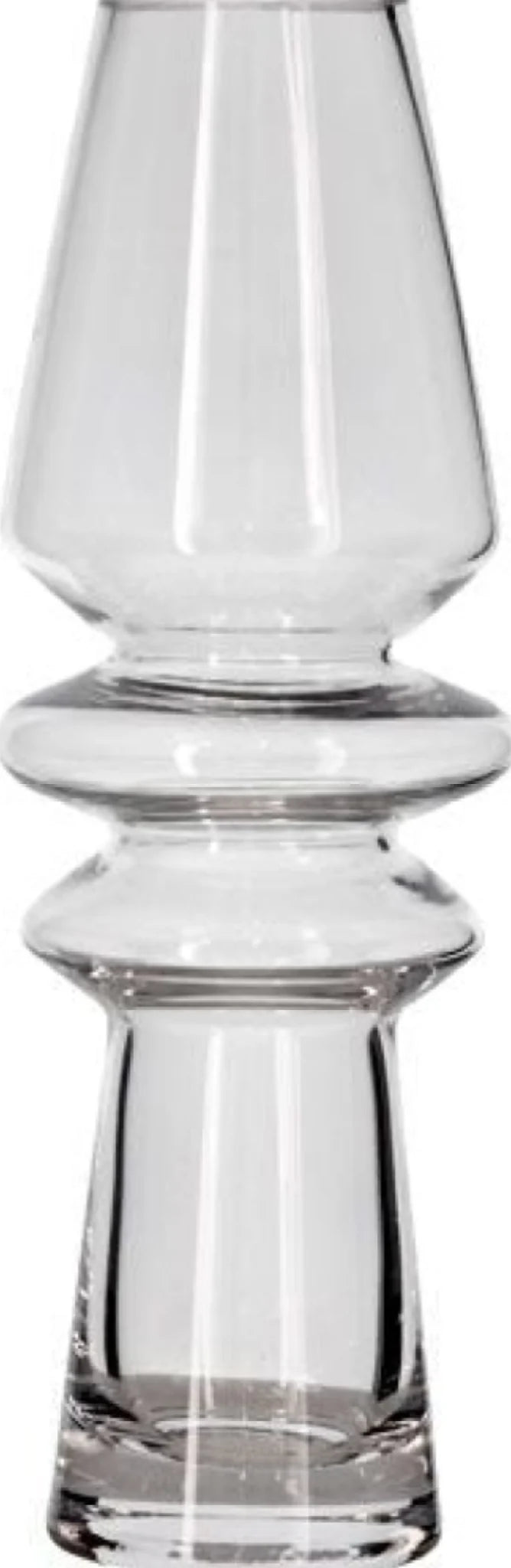 Villa Collection Trio Vase 25 Cm, Clear