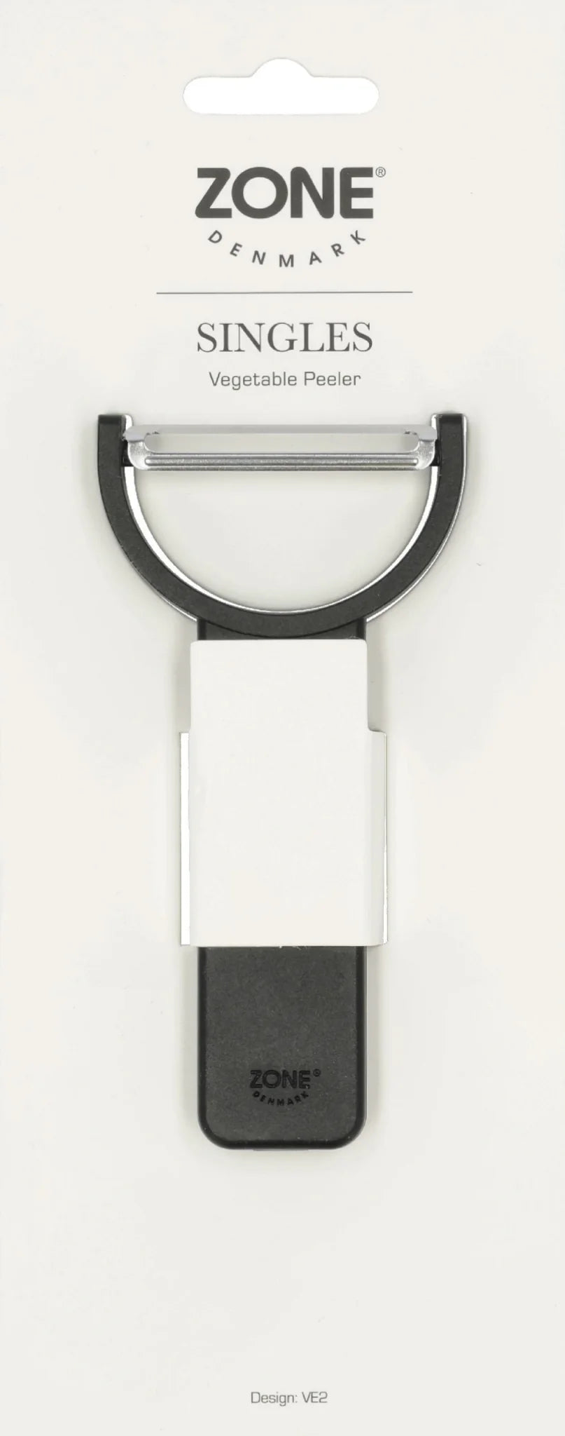 Zone Denmark Singles Vegetable Peeler 12x5,9 Cm, Black