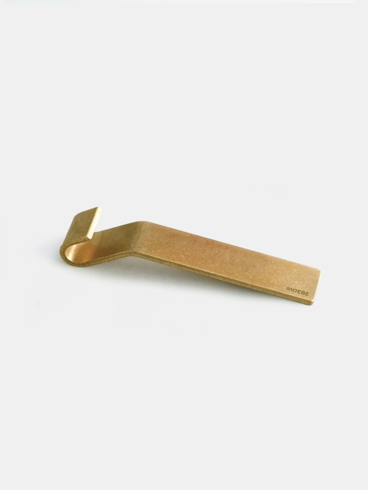 Elegant Moebe Brass Bottle Opener - Danish Design, Stainless Steel Option