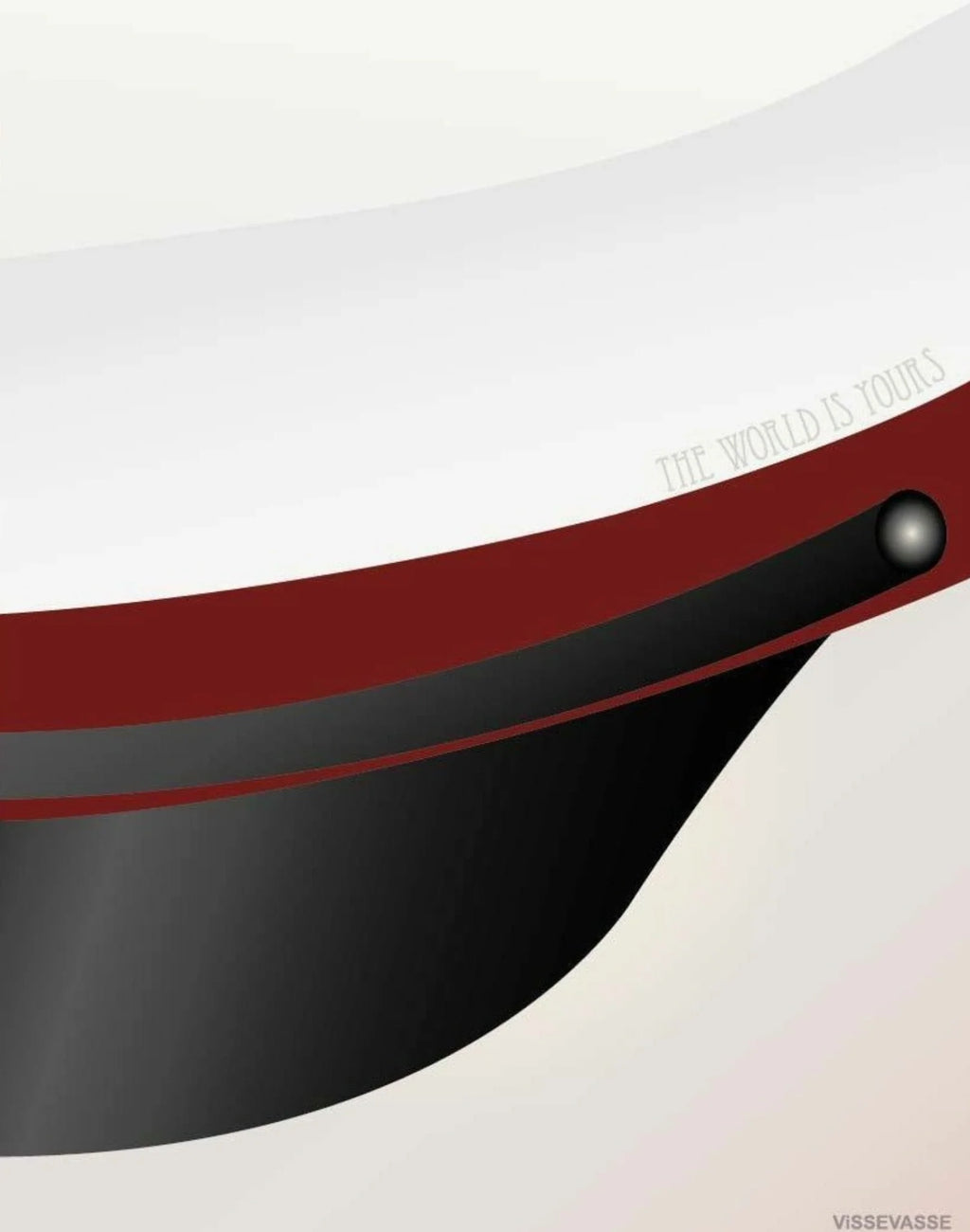 Vissevasse Student Cap Greeting Card 15 X21 Cm, Red