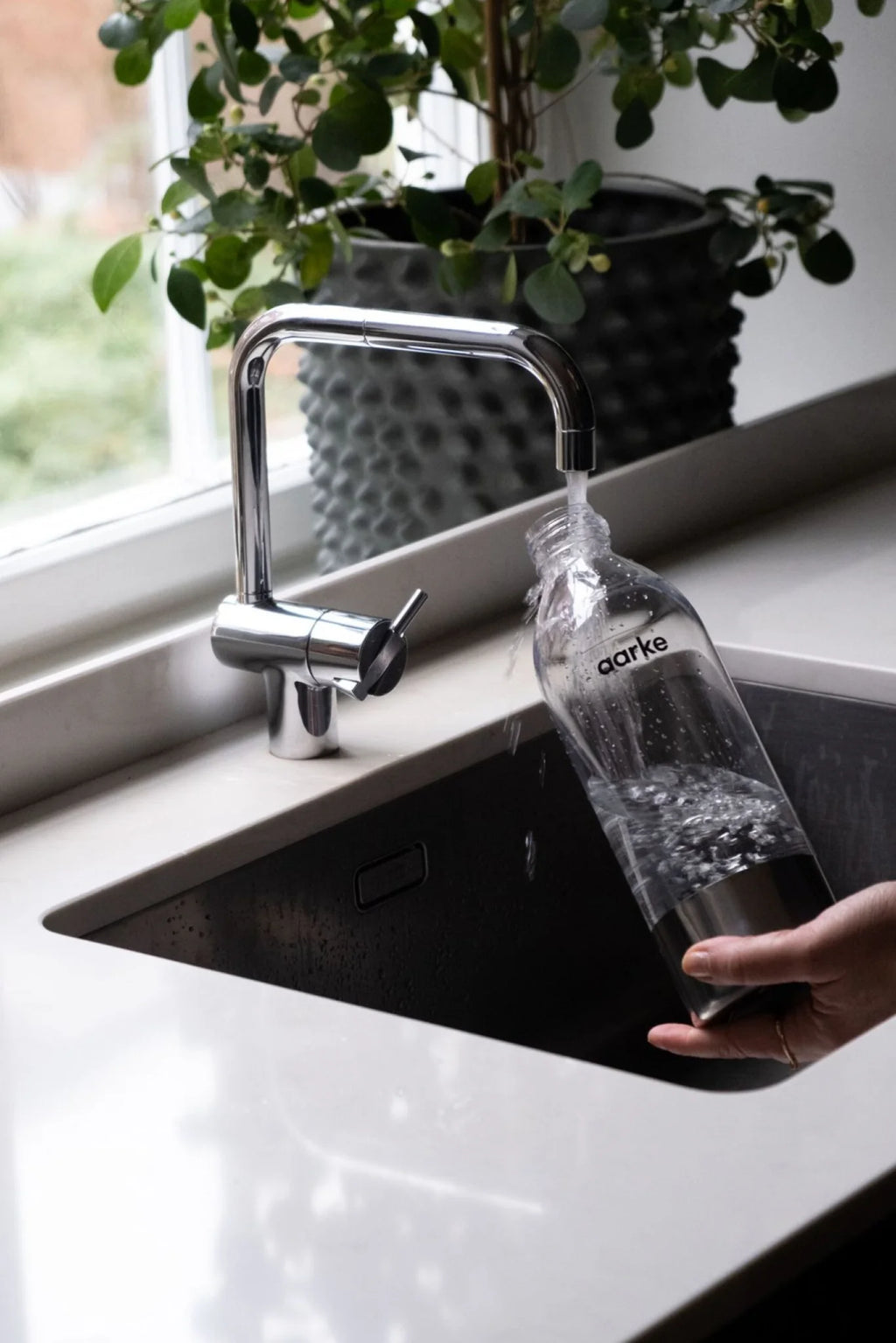 Aarke 800ml BPA-Free PET Water Bottle - Compatible with Carbonator Series