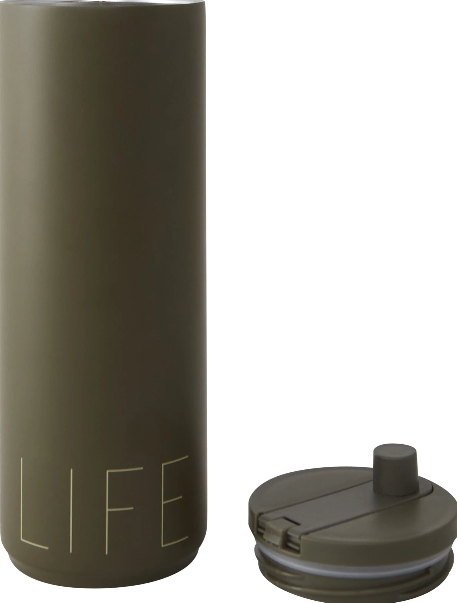 Design Letters Travel Mug 500 ml, Olive Green
