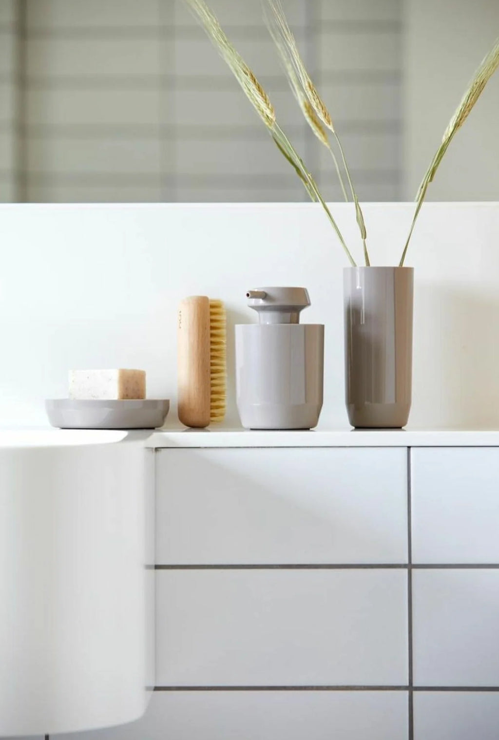 Zone Denmark Suii Soap Dish, Taupe