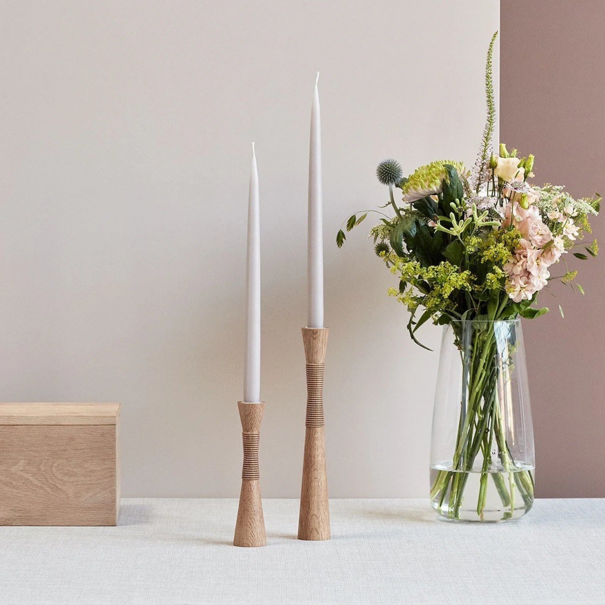 Andersen Furniture Spinn Candlestick, 20cm