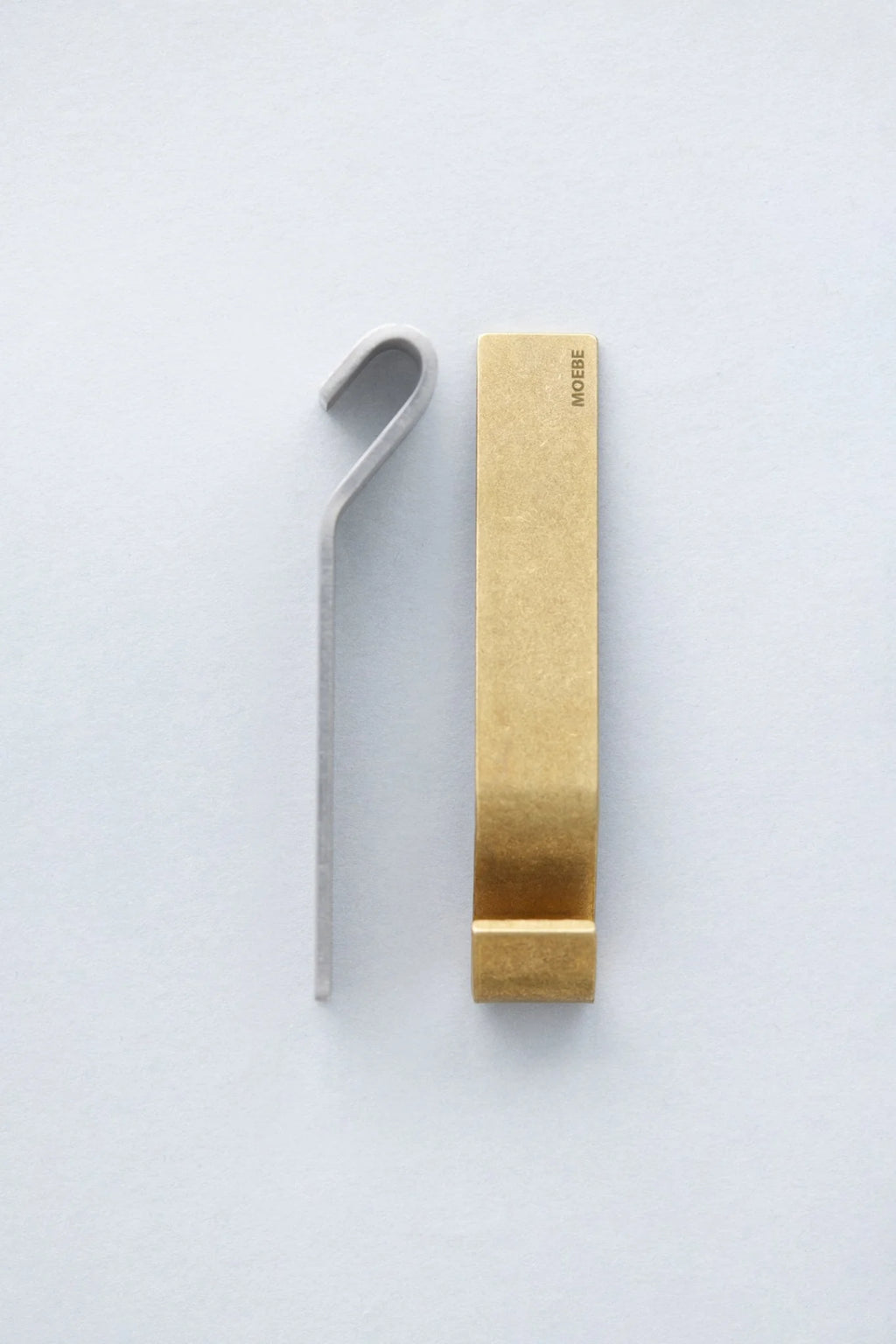 Elegant Moebe Brass Bottle Opener - Danish Design, Stainless Steel Option