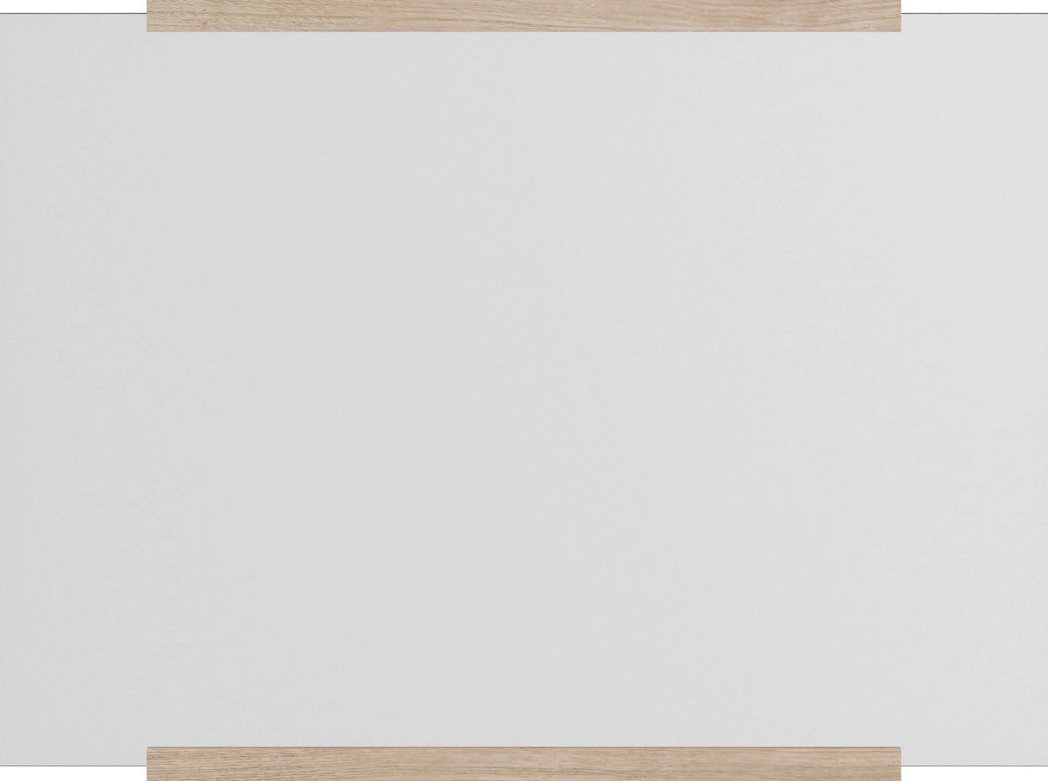 Moebe Rectangular Oak Wall Mirror 43.3x30 cm - Minimalist Nordic Design