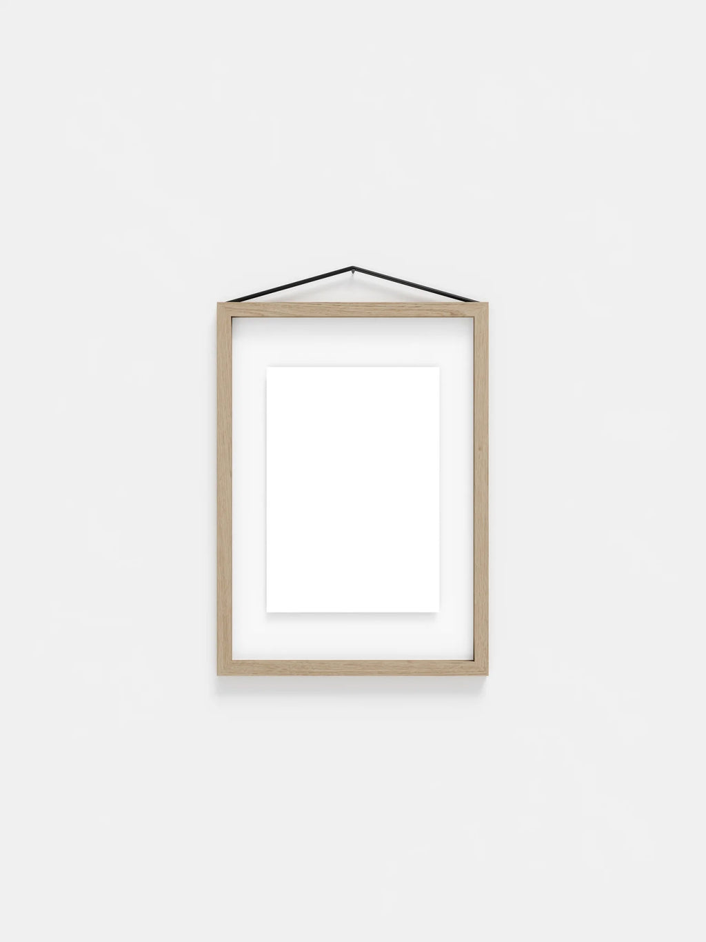 Moebe A4 Oak Frame: Stylish Acrylic & Oak Design, Made in Europe