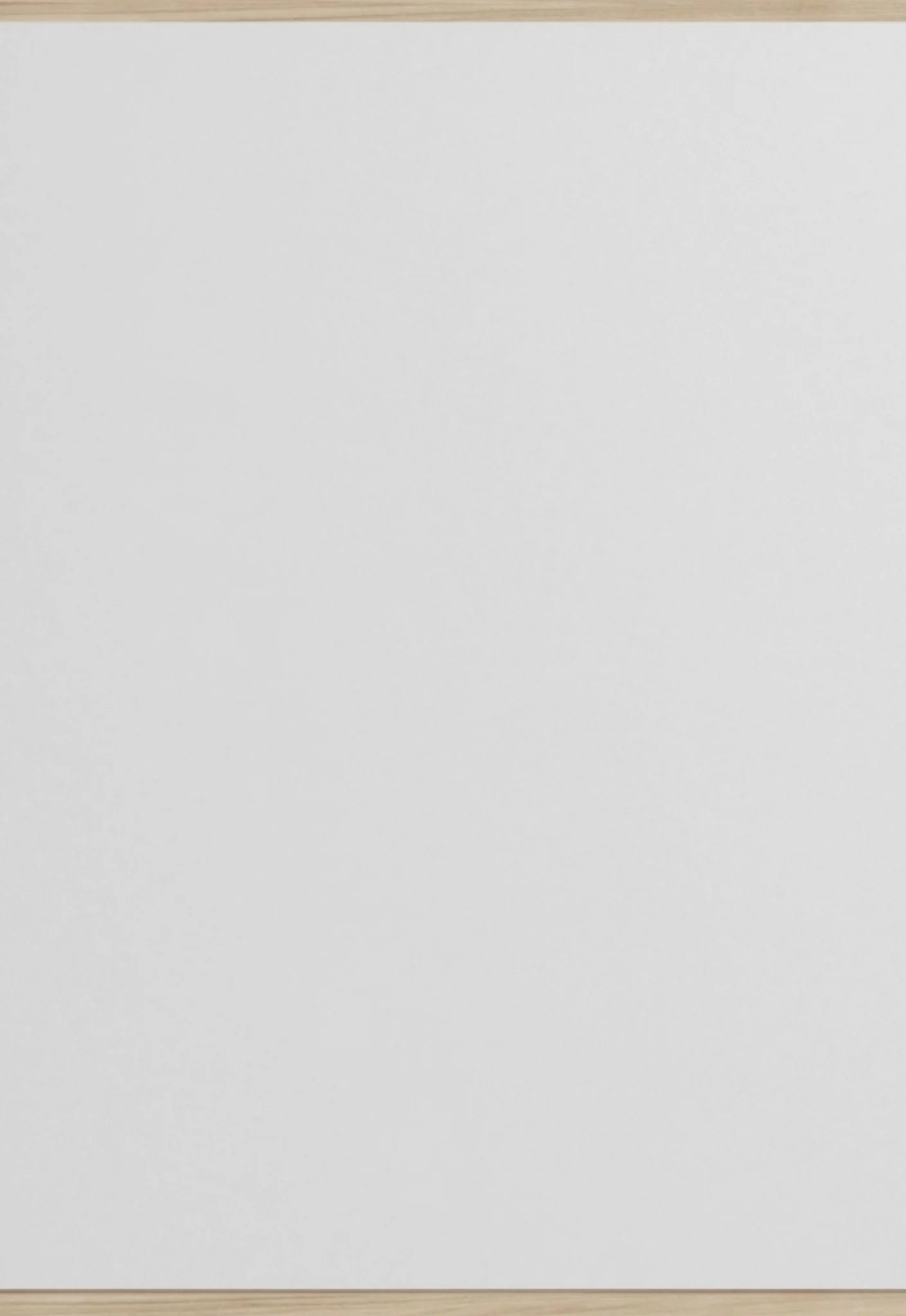 Moebe Rectangular Ash Wall Mirror 43.3x30 cm - Minimalist Nordic Design