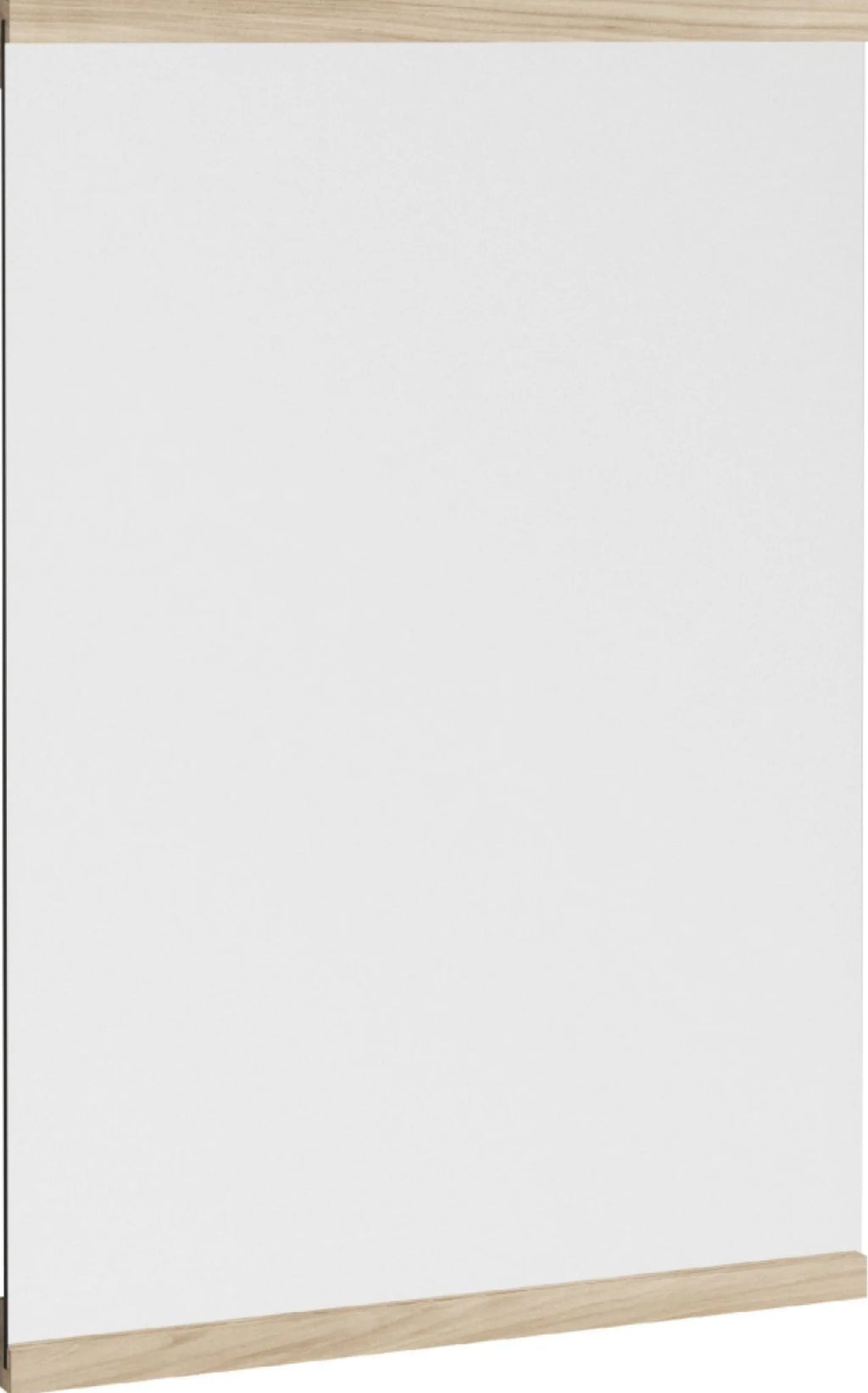 Moebe Rectangular Ash Wall Mirror 43.3x30 cm - Minimalist Nordic Design