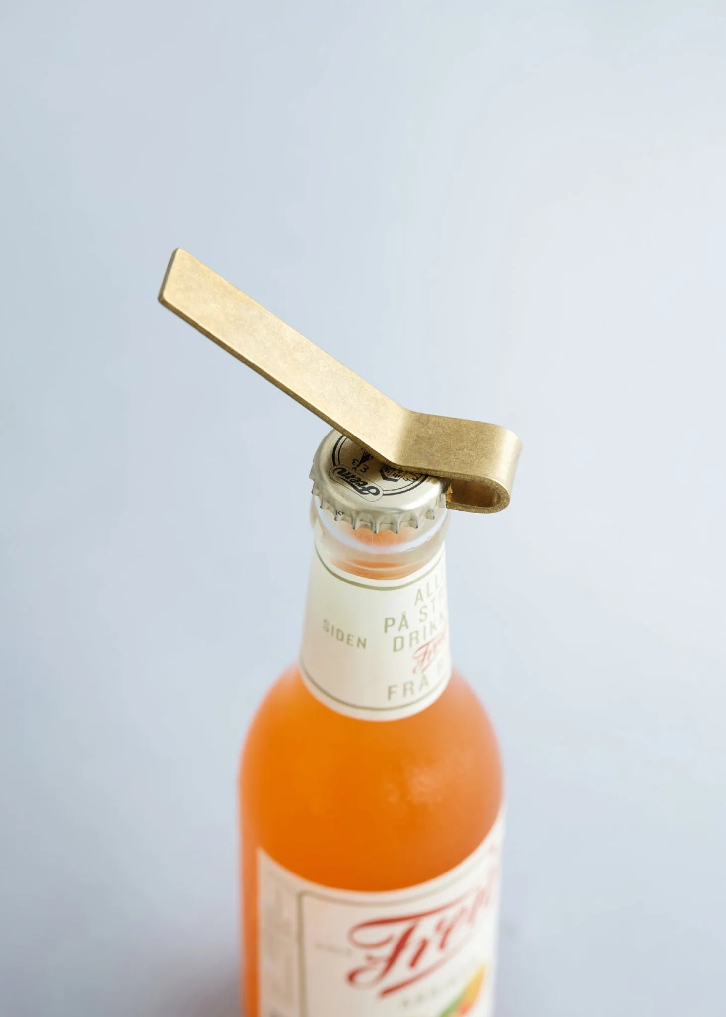 Elegant Moebe Brass Bottle Opener - Danish Design, Stainless Steel Option