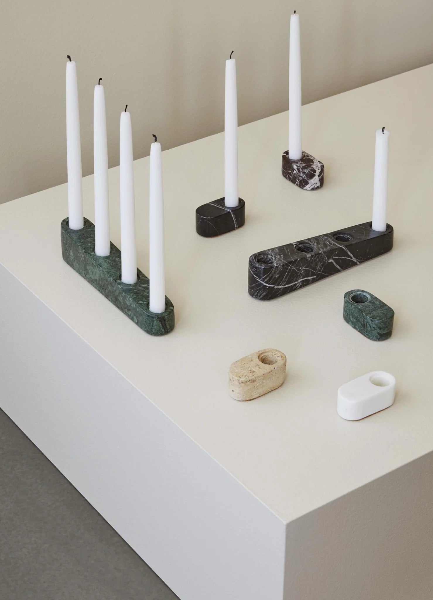 Spring Copenhagen Ilta Candleholder, Black