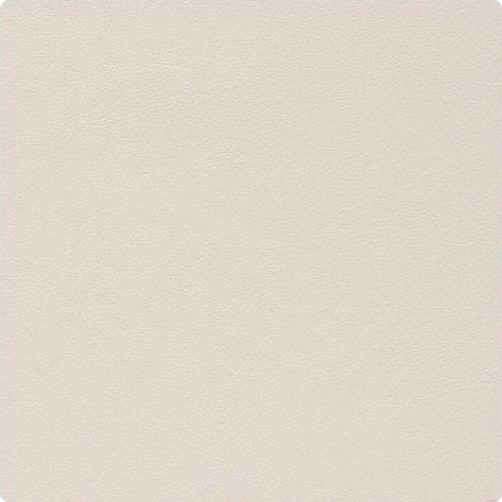 Lind DNA Square Glass Coaster Nupo Leather, Soft Nude