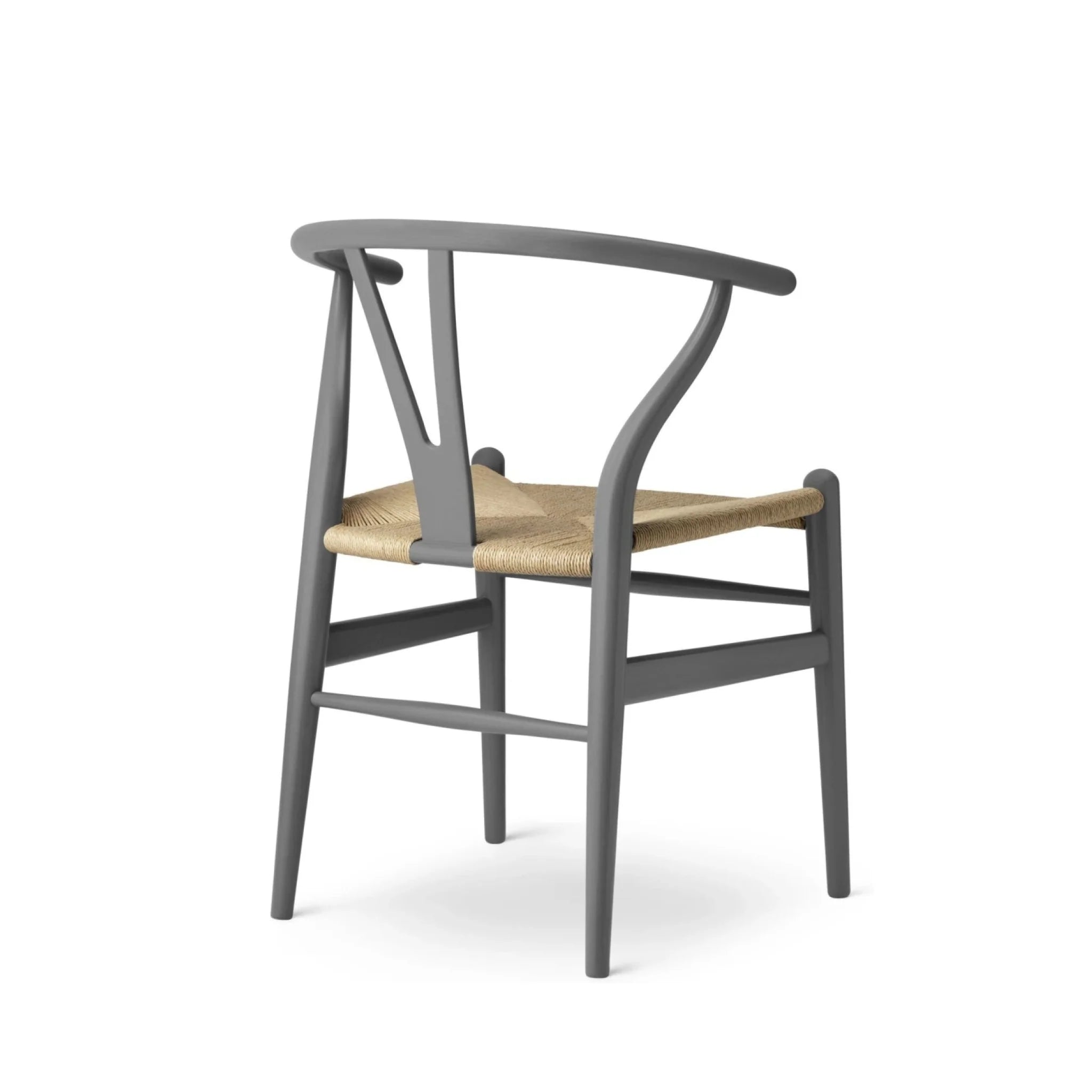 Carl Hansen CH24 Wishbone Chair Oak, Slate/Natural Cord