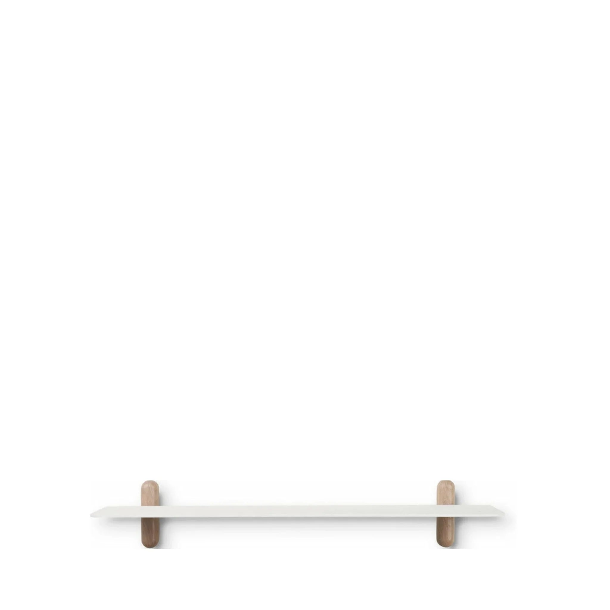 Gejst NIVO Regal G Wall Shelf – Light Oak/White Minimalist 80×64 cm